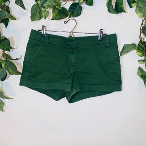 J.Crew Chino Green shorts